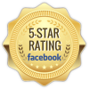 Facebook 5 Star Rated